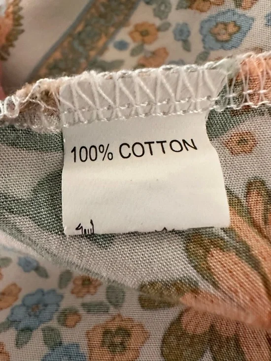 CHOLES | Floral Cottagecore Prairie Poetcore Boho Off Shoulder Summer Dress - Picture 7 of 8